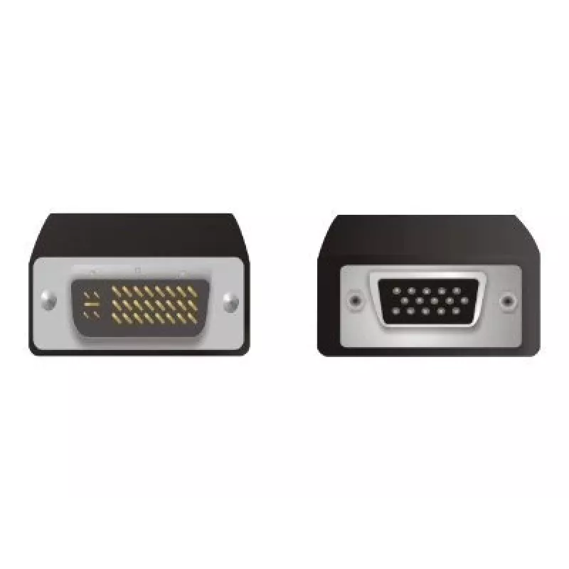 Adapteris VGA 15pin moteriškas į DVI 24+5 vyriškas DeLOCK 65016