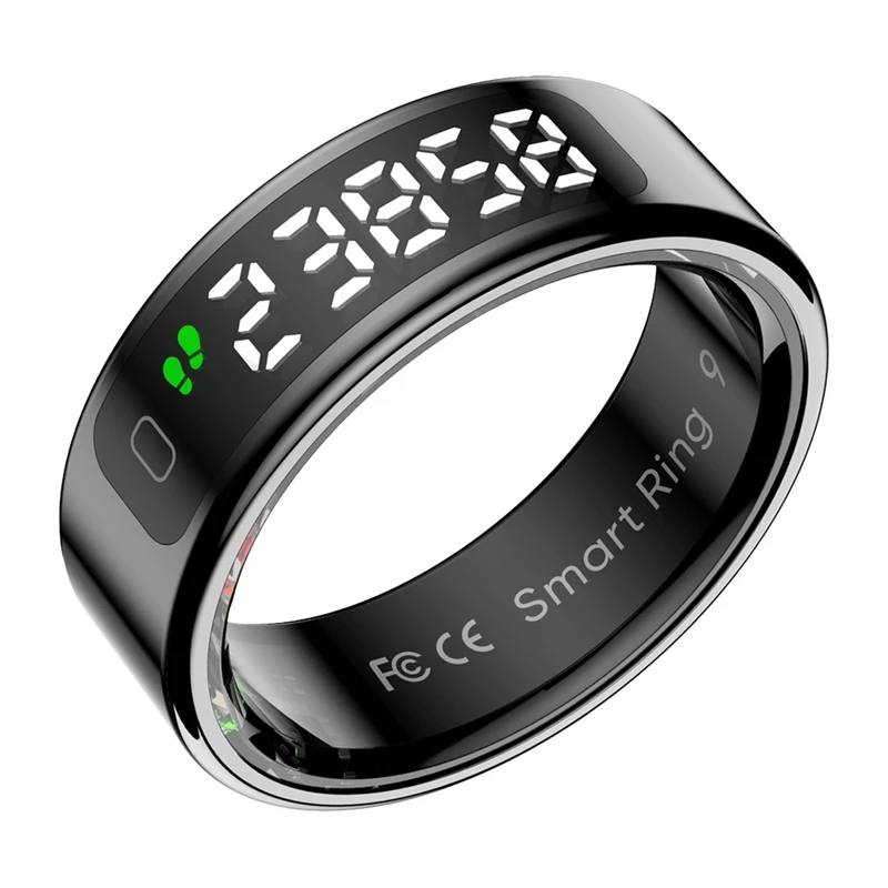 Colmi R12 22.4 mm 13 išmanusis žiedas (juodas)