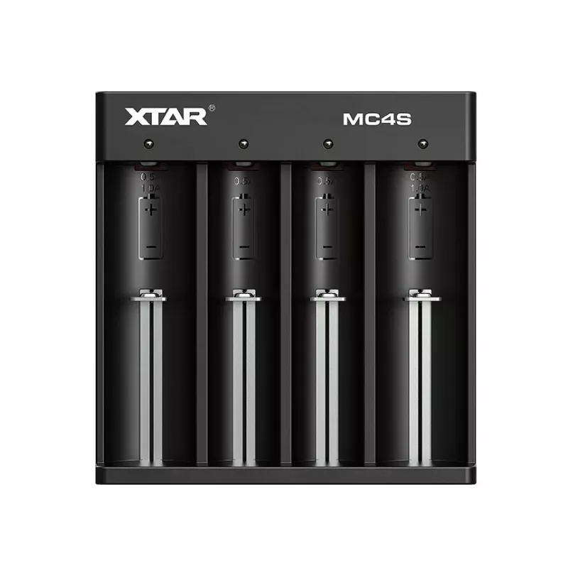 „XTAR MC4S“ įkroviklis cilindrinėms Li-ion 18650 / NiMH baterijoms