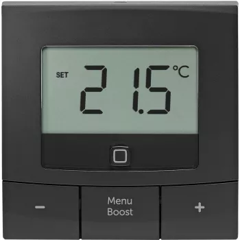 eQ-3 AG Homematic IP HmIP-WTH-B-A, RF, 869,65 MHz, Antracitas, IP20, 250 m, LCD