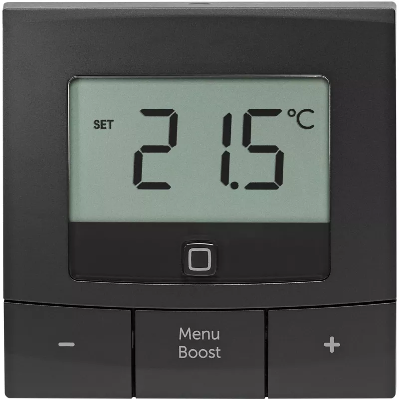 eQ-3 AG Homematic IP HmIP-WTH-B-A, RF, 869,65 MHz, Antracitas, IP20, 250 m, LCD