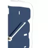 NeXtime 3072bl Thumbs up sieninis laikrodis, 40,5x41,5 cm, mėlynas/sidabrinis