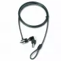 Dicota Security Cable T-Lock Value, raktinis, 3x7mm lizdui