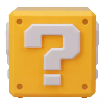 Taupyklė Paladone Super Mario klausimo bloko dizainas