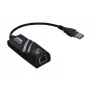 Kortelė Akyga AK-AD-31 USB 3.2 Gen 1 į Gigabit Ethernet (1000 Mbps), RJ-45, juoda