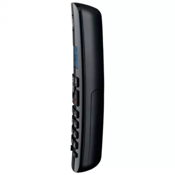 Motorola C4201 analoginis/DECT telefonas su skambučių numerio rodymu, juodas