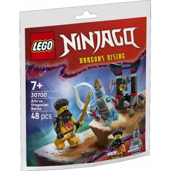 Konstruktorius LEGO 30700 Arino kova su Drakonu Žmogumi maišelis (mini rinkinys)