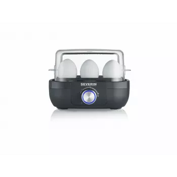 Severin EK 3166 kiaušinių virimo aparatas 420 W, 6 kiaušiniams, juodas