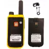 Nešiojama racija Baofeng BF-T17 – vaikiška racija, 16 kanalų, 5 W, 400–470 MHz, 1500 mAh akumuliatorius, geltona