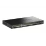 D-Link 52 prievadų „Gigabit“ sukraunamas „PoE+“ valdomas jungiklis su 4 x 10G SFP+ prievadais