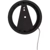 NeXtime Light It Up sieninis laikrodis 3094, Ø18.5 cm, LED apšvietimas, juodas