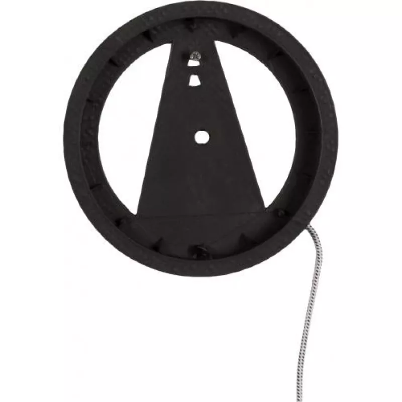NeXtime Light It Up sieninis laikrodis 3094, Ø18.5 cm, LED apšvietimas, juodas