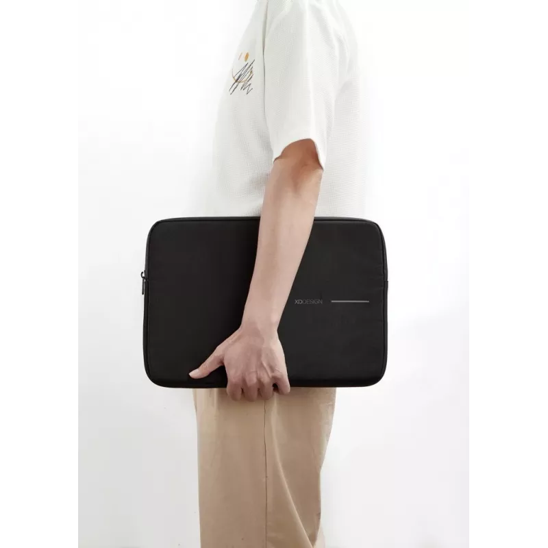 Apsauginis dėklas nešiojamam kompiuteriui XDDESIGN P706.201 – 14 colių (35,6 cm), juodas, su užtrauktuku