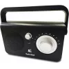 Nešiojamas radijo imtuvas TECHNISAT CLASSIC 100 – analoginis FM, 1 W RMS, 3,5 mm, baltas