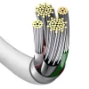 Baseus Superior Series laidas USB į Lightning, 2,4 A, 0,25 m (baltas)
