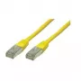 S/CONN Cat6 S/FTP 10 m geltonas tinklo kabelis