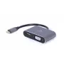 Cablexpert A-USB3C-HDMIVGA-01 USB grafikos adapteris pilka