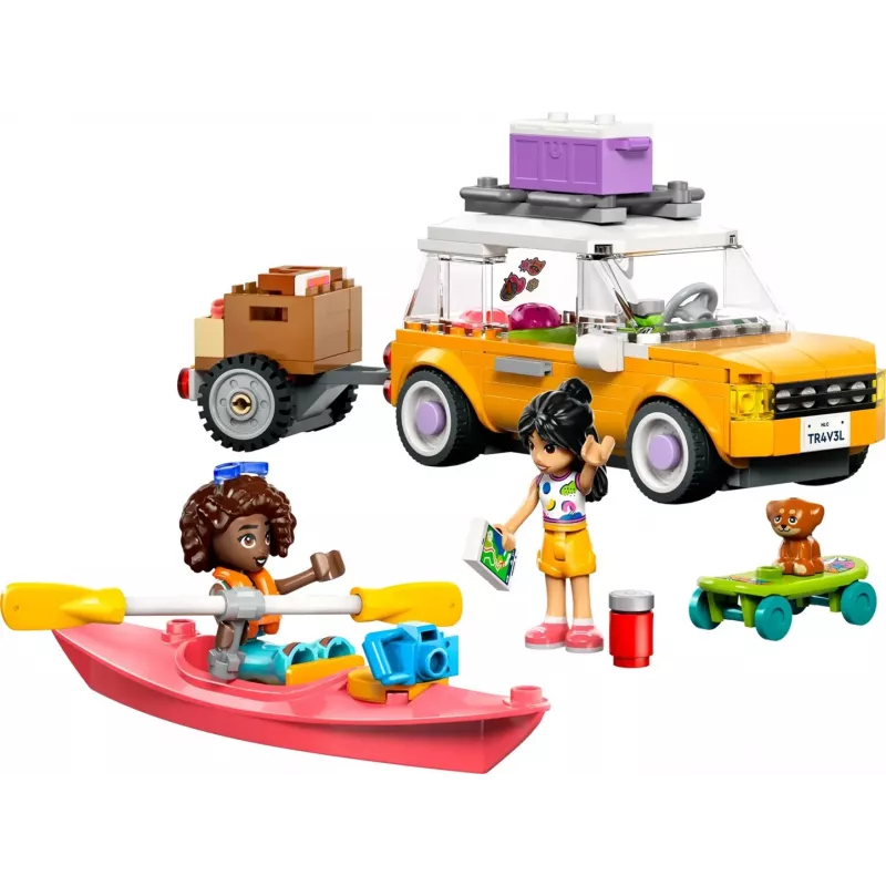 Konstruktorius LEGO Friends 42659 Nuotykių kelionė su draugais, 220 detalių, 2 minifigūrėlės, nuo 6 metų