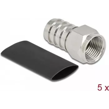 F jungtis užspaudimui RG-59 DeLOCK 90032