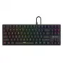 Mechaninė klaviatūra Savio RGB Tempest X2 Outemu Brown