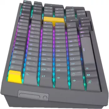 Celeris 1800, žaidimų klaviatūra pilka, DE išdėstymas, ENDORFY Yellow by Gateron
