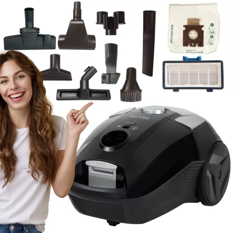 Lovio LVBVC001 VacuuCapsule – Kompaktiškas cikloninis dulkių siurblys