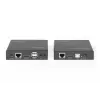 Digitus 4K HDMI HDBaseT™ 2.0 KVM prailgintuvo rinkinys, 100 m