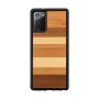 Apsauginis dėklas Samsung Galaxy Note 20 „man and wood“ – juodas