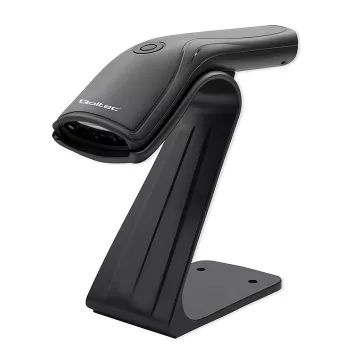 Stacionarus brūkšninių kodų skaitytuvas QOLTEC 50852 1D nuskaitymui su USB sąsaja