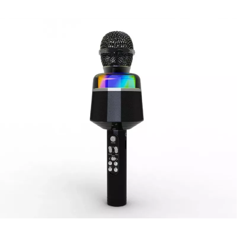 Belaidis karaoke mikrofonas su garsiakalbiu Gembird GMB Audio MICBT-01-BK