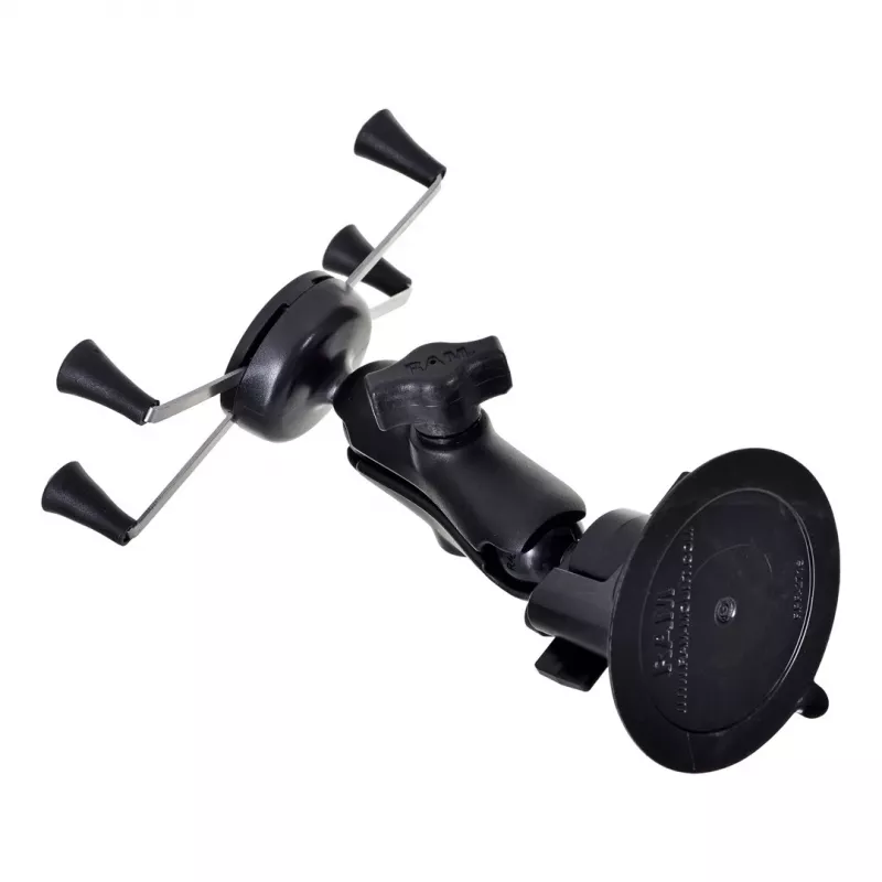 Telefono laikiklis RAM Mounts X-Grip Large su sukimo fiksatoriaus siurbtuku