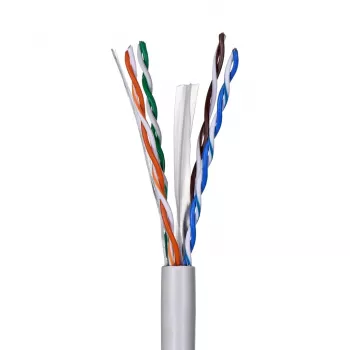 Gembird CAT6 UTP 100m tinklo kabelis pilkas U/UTP