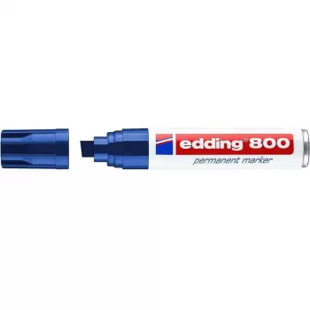 Permanentinis markeris Edding 800 kūginis antgalis mėlynas