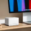 Tinklo sistema MERCUSYS Halo H27BE (3 vnt.) Dviejų juostų 2,4/5 GHz Wi‑Fi 6, 3568 Mb/s, 3x LAN prievadai, vidinės antenos, balta