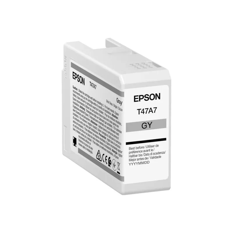 Originalus Epson UltraChrome Pro 10 T47A7 pilkos spalvos rašalo kasetė