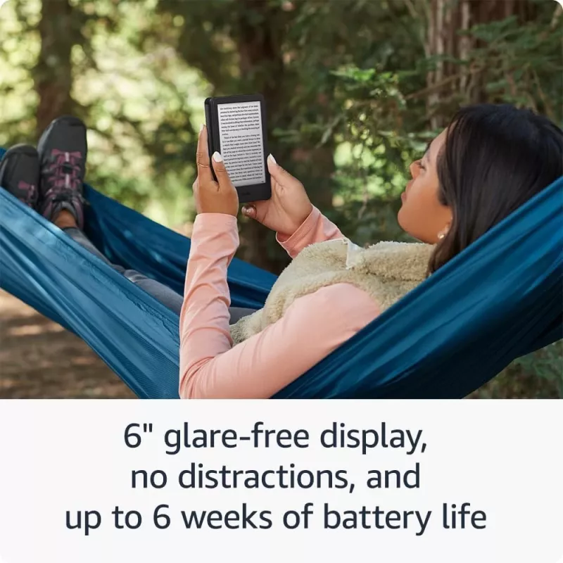 Amazon B0CP31T5M6 el. knygų skaitytuvas 16 GB Wi-Fi juodas