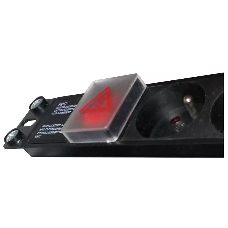 Alantec PZ071U ilgintuvas 1,8 m 7 AC lizdai Vidiniam naudojimui Juoda
