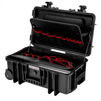 Įrankių dėžė Knipex Robust26 Move aliuminis polipropilenas juoda 350x225x225 mm