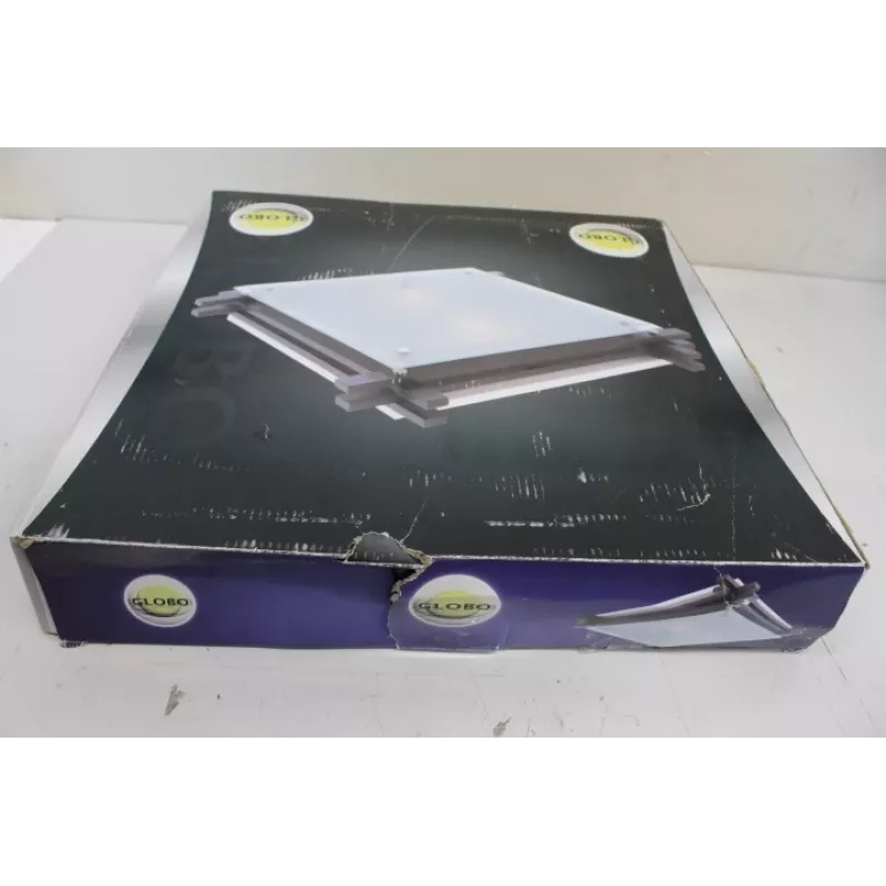 Lubinis šviestuvas Sourcing Edison, 2×E27 max 60W, stiklinis gaubtas, medžio spalva, 40×40×8,5 cm