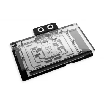Alphacool 10269 galinė plokštė Akrilas Aliuminis Chromas Varis Nailonas Juoda 155,5x235,9x34mm