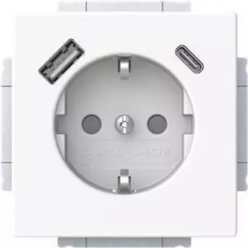 BJ 20 EUCB2USBAC-84 SCHUKO-/USB-A+C kištukinis lizdas (2CKA002011A6306)