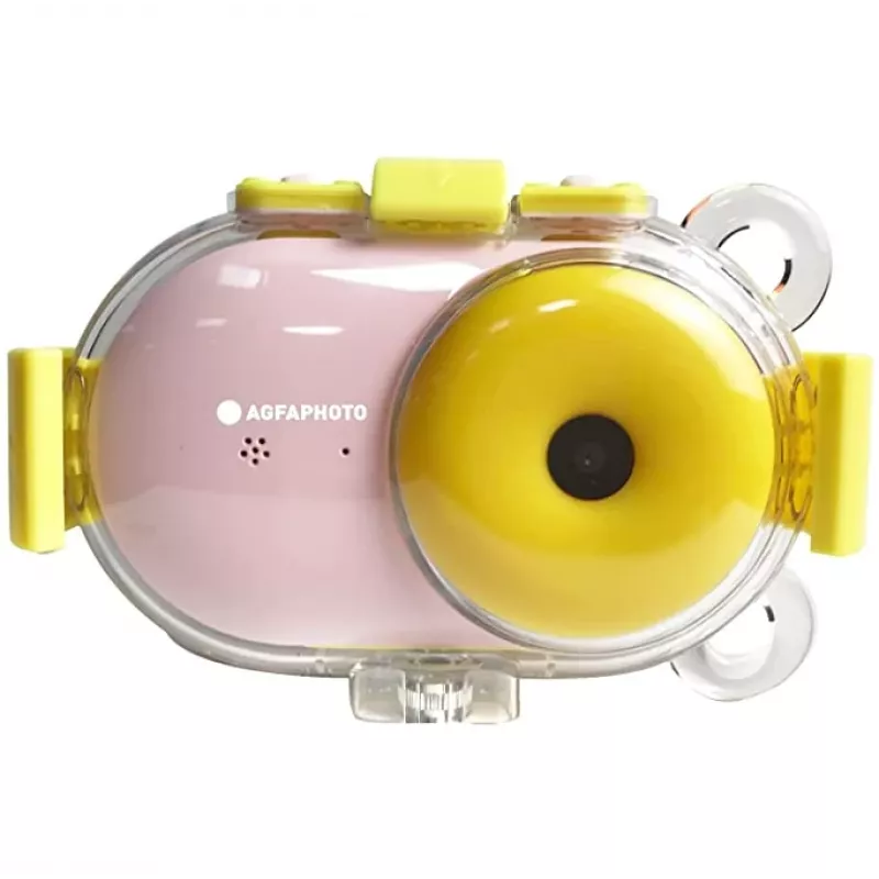 Realikids vandeniui atspari rožinė skaitmeninė kamera 16 MP