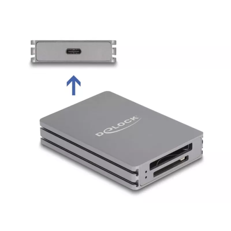 Delock USB Type-C kortelių skaitytuvas 91011