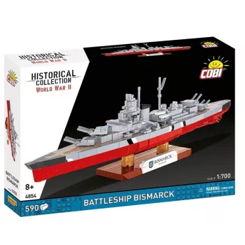 Konstruktorius Cobi Battleship Bismarck modelis, 590 dalių