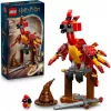 LEGO statomas Feniksas Fawkes – Dumbldoro Feniksas modelis 76448, 299 dalių, 160 mm aukštis, nuo 8 metų