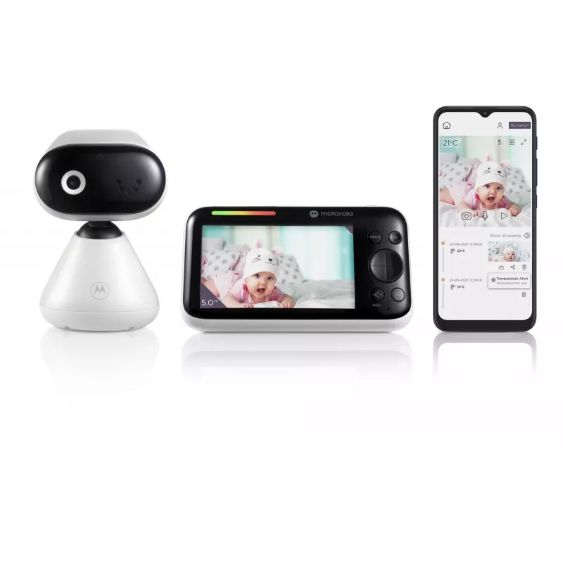 Motorola PIP1500 Connect 5.0 colių Wi-Fi vaizdo kūdikio monitorius