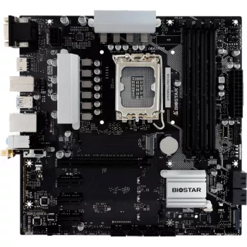 Motininė plokštė Biostar B760MX2-E Pro D4 - B760 - Socket 1700 - Micro ATX