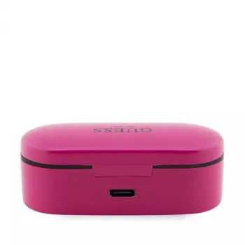 GUESS GUTWST31EM belaidės ausinės į ausis su mikrofonu, mėlynos (magenta) spalvos