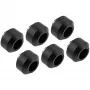 OPTIMUS kietųjų vamzdelių jungčių rinkinys 12 mm, 6 vnt. su montavimo įrankiu, juodas