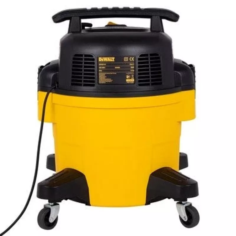 Šlapio ir sauso siurblys DeWalt AT-DXV23P-QT, 800 W, 23 l, 19 kPa, HEPA, 65 dB